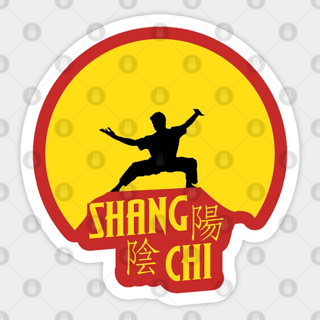 Shang Chi - The Master of Kung Fu Sticker by woodsman